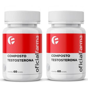 2 Composto Testosterona Endógena 60 Doses